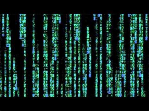 The Matrix Rain Code From "Matrix 1" - YouTube