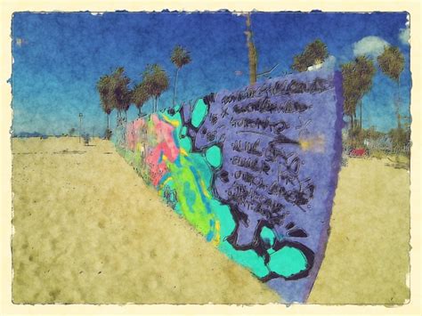 Venice Beach Graffiti Wall Free Stock Photo - Public Domain Pictures