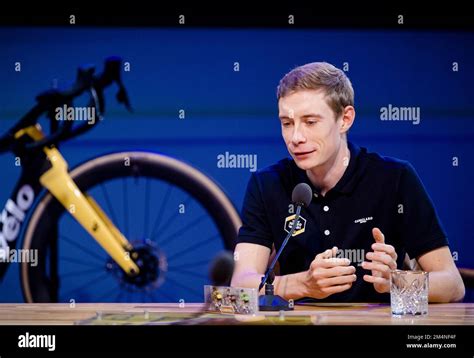 AMSTERDAM - Jonas Vingegaard during the team presentation of the ...