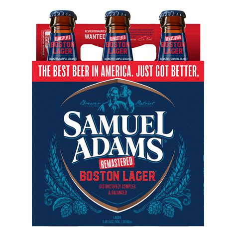 Samuel Adams Boston Lager Beer 12 oz Bottles - Shop Beer at H-E-B