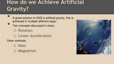 PPT - Artificial Gravity PowerPoint Presentation, free download - ID:2009005