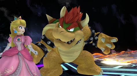 Bowser caught Peach by NekoBlue63 on DeviantArt