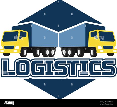 shipping logistics logo, vector illustration Stock Vector Image & Art ...