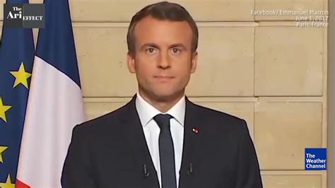 French President Criticizes Trump - Videos from The Weather Channel