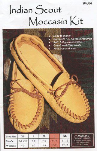 Springfield Leather Company Scout Moccasins Kit - Size 10/11 - Large ...