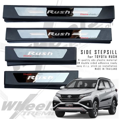 Toyota Rush 2018-2024 Oem Thailand made Side stepsill / step sill /Step protector ( Toyota Rush ...