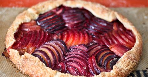 Plum galette