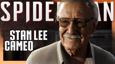 STAN LEE CAMEO Marvel's Spider Man - YouTube