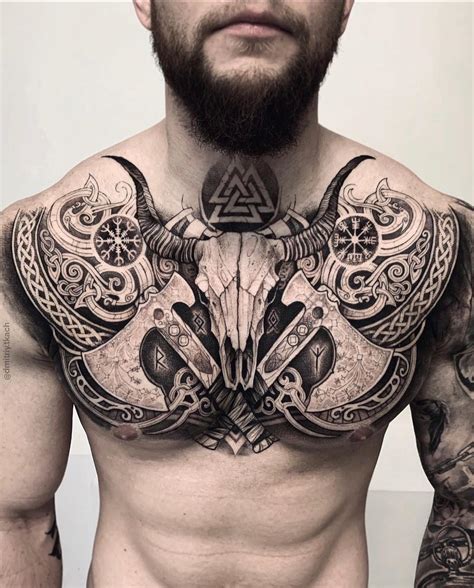 Những mẫu Viking tattoo độc đáo và ấn tượng nhất hiện nay