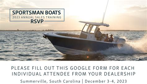 2023 Sportsman Boats Annual Sales Training | Sportsman Boats