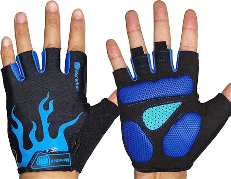 Summer Half finger cycling gloves for Men Womens, Fingerless Mountain Bike Gloves Road Racing ...