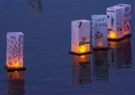 Photos from the Lantern Floating Ceremony | A+E