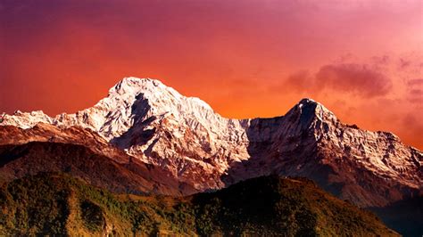 Wallpapers Himalayas Sunset At Himalaya 1920x1080 #himalayas