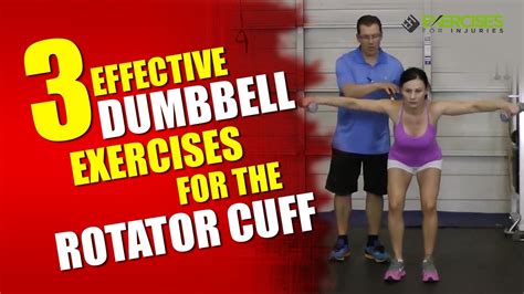 Rotator Cuff Exercises With Dumbbells