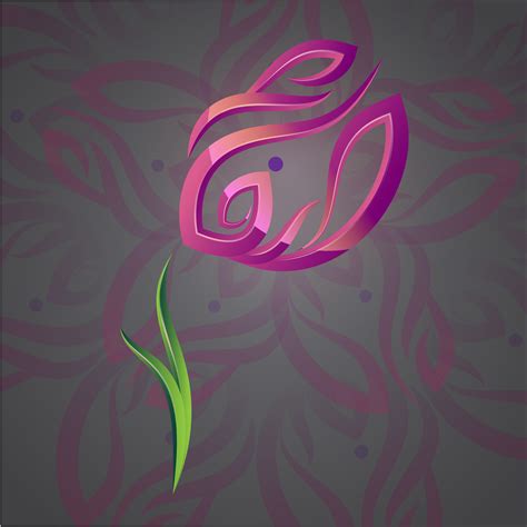 Flower Style arabic names on Behance