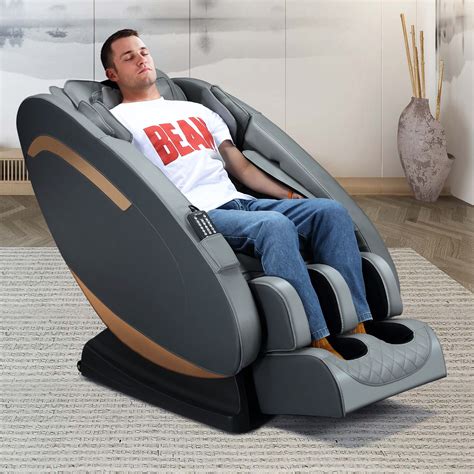 Homasa Zero Gravity Massage Chair Electric Full Body Recliner with Heat ...