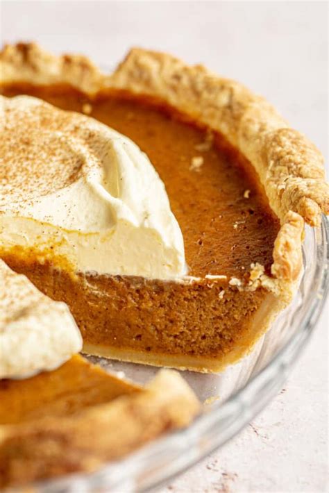 Easy Pumpkin Pie Recipe (Without Evaporated Milk) - Baking With Butter