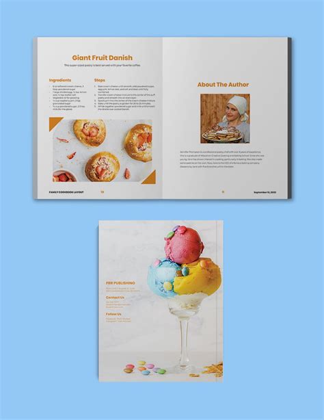 Family Cookbook Layout Template in Word, PDF, InDesign - Download | Template.net