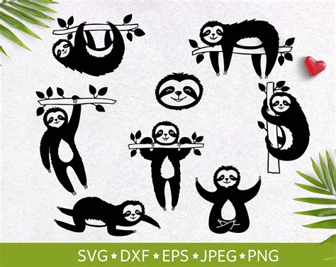 Sloth Svg File Free - 68+ SVG File for Silhouette