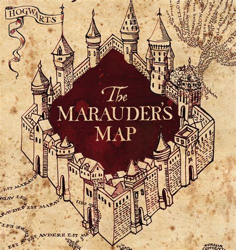 marauders' map | Harry potter marauders map, Harry potter series, Harry ...