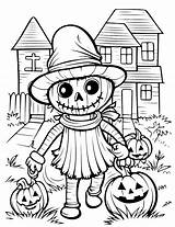 50 spooky halloween coloring Pages For Kids Free Printables – Artofit sketch template