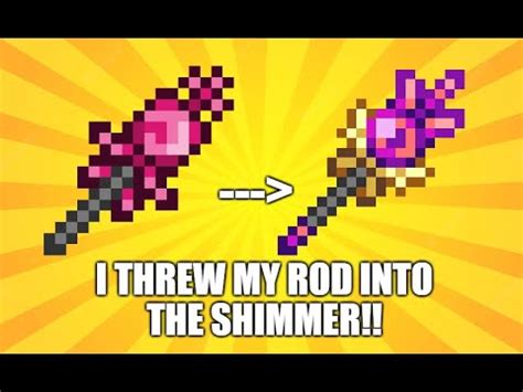 I Threw My Rod Of Discord Into The Shimmer!! Terraria Rod Of Harmony How To - YouTube