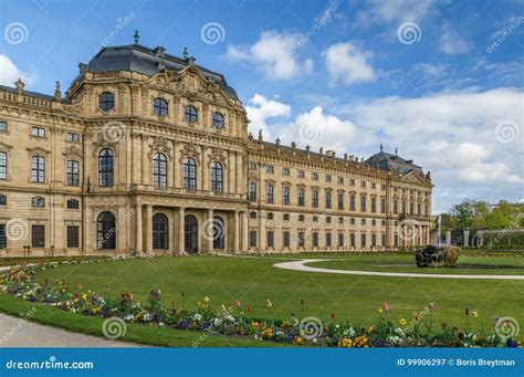 Wurzburg Residence, Germany Stock Image - Image of history, spring ...