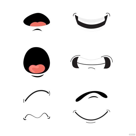 Cartoon Mouth Vector in Illustrator, SVG, JPG, EPS, PNG - Download | Template.net