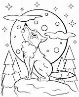 Wolf Pup Howling Coloring Pages Realistic Drawing  Free Download sketch template