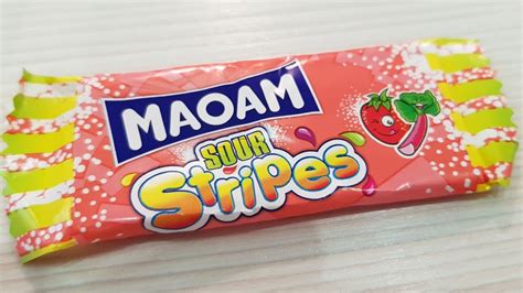 Maoam Sour Stripes Unboxing 2019 - YouTube