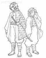 Slayer Sabito Kimetsu Yaiba Tanjiro Shinobu Zenitsu Nezuko Akaza Kocho  sketch template