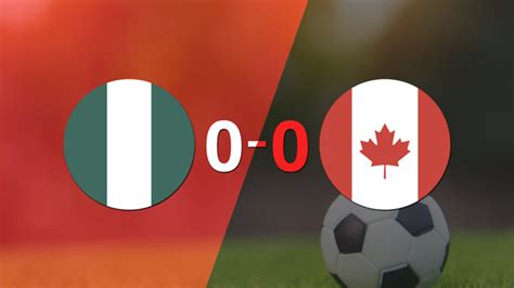 Nigeria y Canadá empataron sin goles