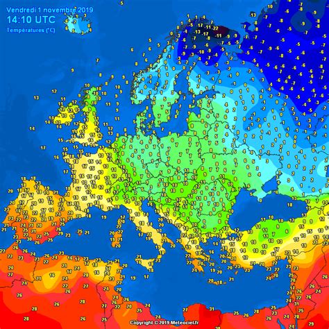 Weather in Europe today 01/11/2019 : November? Spain laughs with 30ºC! : r/europe