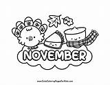 November coloring Pages 5 Free Printables For Kids – Artofit sketch template