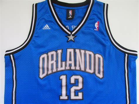 ORLANDO MAGIC #12 DWIGHT HOWARD BASKETBALL JERSEY SHIRT BLUE NBA ADIDAS ...