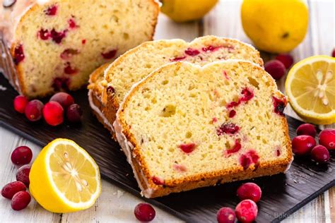 Lemon Cranberry Bread - Bake. Eat. Repeat.