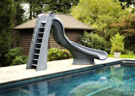 TurboTwister Right Hand Turn Inground Pool Slide | Pool Supplies Canada