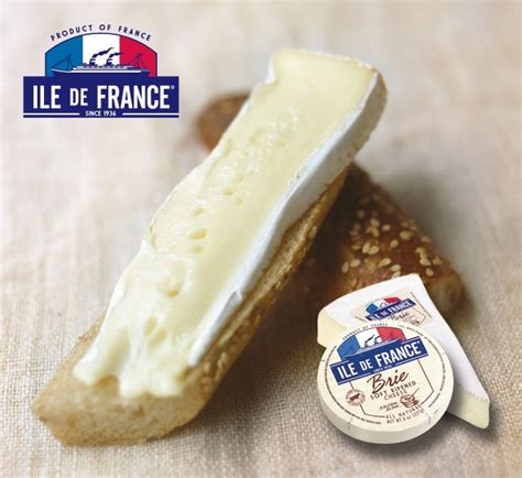 Brie Cheese - Gourmet French Brie from Ile de France Cheese | French cheese, Gourmet, Queso cheese