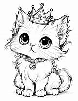 Free Coloring Page Cat Unleash Your Inner Artist With Adorable Feline  sketch template