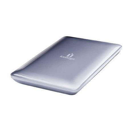 Iomega 500GB Portable External Hard Drive Silver 2.5" 5400rpm USB2.0 Mac Edition