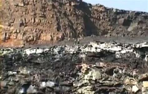 What happens if you fall into a volcano? Video shows off the fate of a human-sized bag of ...