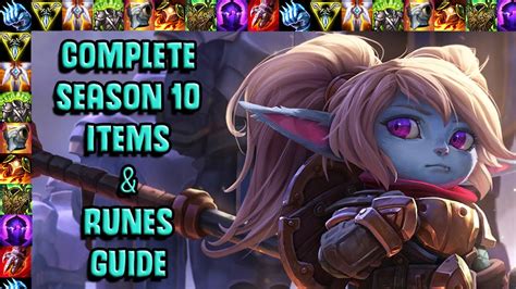 The Complete Season 10 Items & Runes Guide for Poppy - YouTube