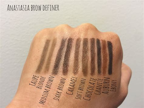 anastasia beverly hills brow definer swatch - Google Search | Brows, Brow definer, Anastasia ...