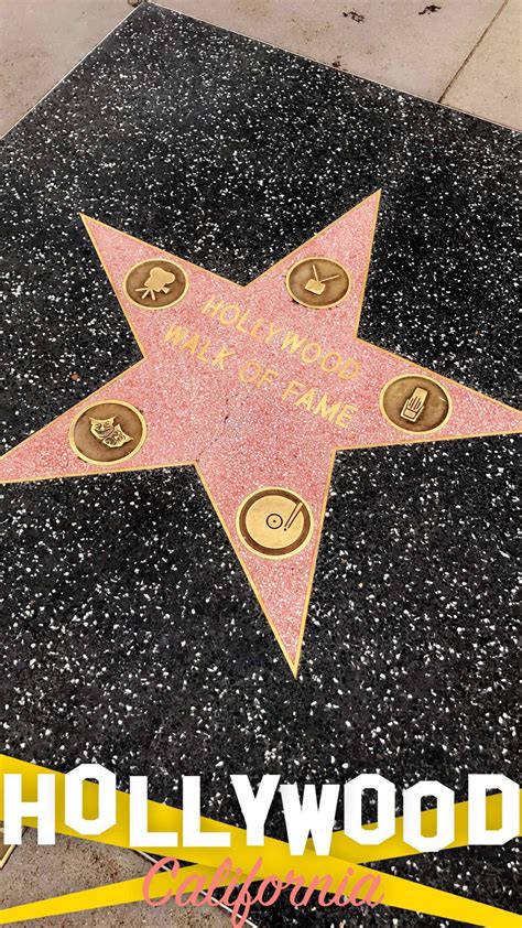 hollywood walk of fame star on the hollywood walk of fame