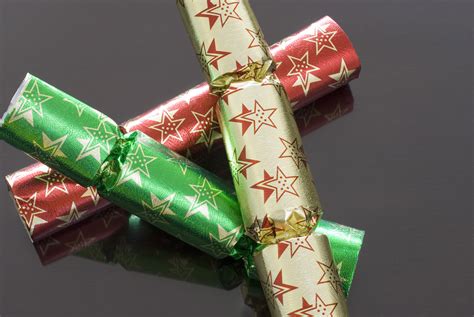 Photo of Three Crackers | Free christmas images