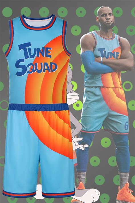 Space Jam: A New Legacy LeBron James Tune Squad Basketball Jersey-Takerlama