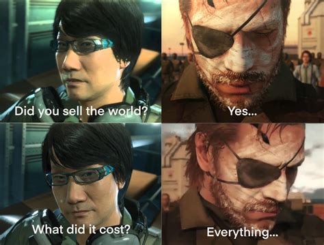 The Man Who Sold The World : r/metalgearsolid