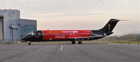 In Cape Town: The branded FIFA World Cup™ Trophy plane | Flickr