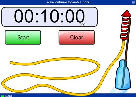 Enchanted with Technology: Online Classroom Stopwatches and Countdown Timers