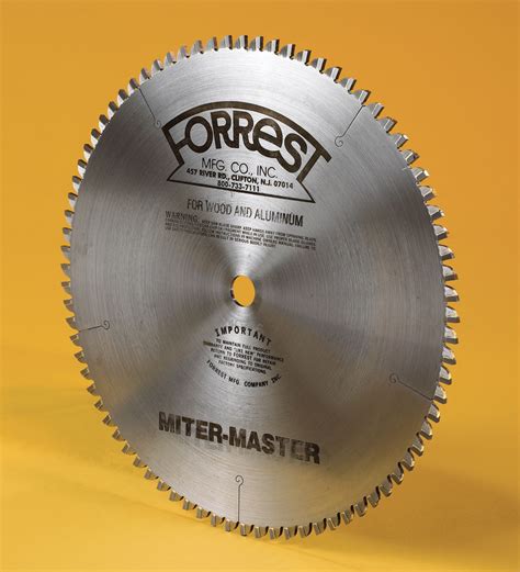 Miter Master Saw Blade for the Ultimate in Miter Cuts :: 12" Miter ...